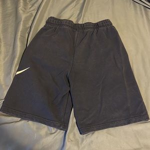 Blue Nike shorts